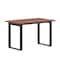 Flash Furniture Redmond 48x30 Conf Tbl w/1in. Thick Dbl Sided Laminate Tbl Top w/PVC and U-Frame Steel Bse, Walnut MT-M4830-WLT-UBF-GG - alternate 9
